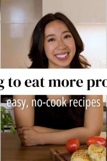 5 high protein snacks | DIETITIAN RECIPES | no protein powder needed options