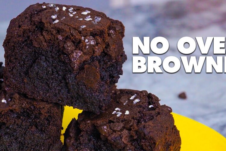 No Oven Brownies Recipe for Beginners! (Easy No Bake Brownies Recipe)