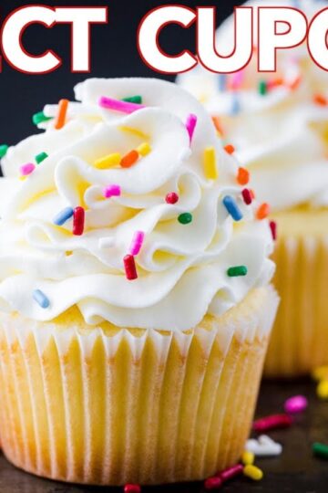 How to Get PERFECT VANILLA CUPCAKES Every Time