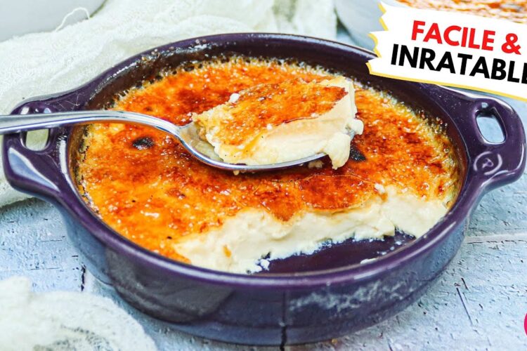 Crème brûlée maison inratable - La vraie recette de grand-mère