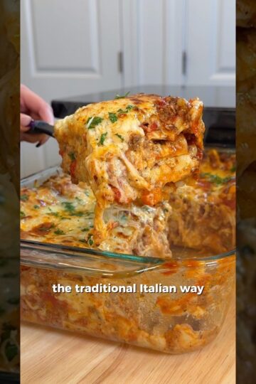 The BEST Way to Make Lasagna