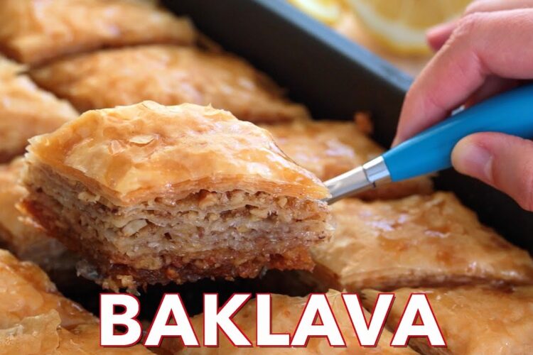 How To Make The Best Baklava Recipe - Natasha's Kitchen