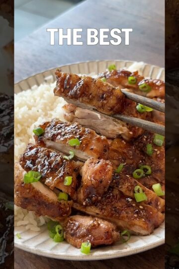 Wow … the BEST soy glazed chicken in 20 minutes