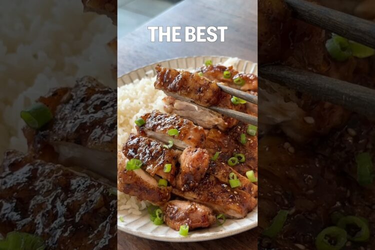 Wow … the BEST soy glazed chicken in 20 minutes