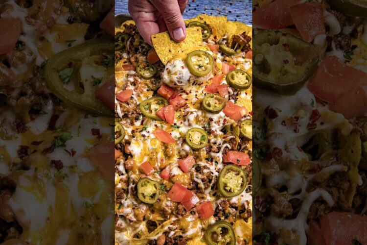 EASY CHEESY Nachos