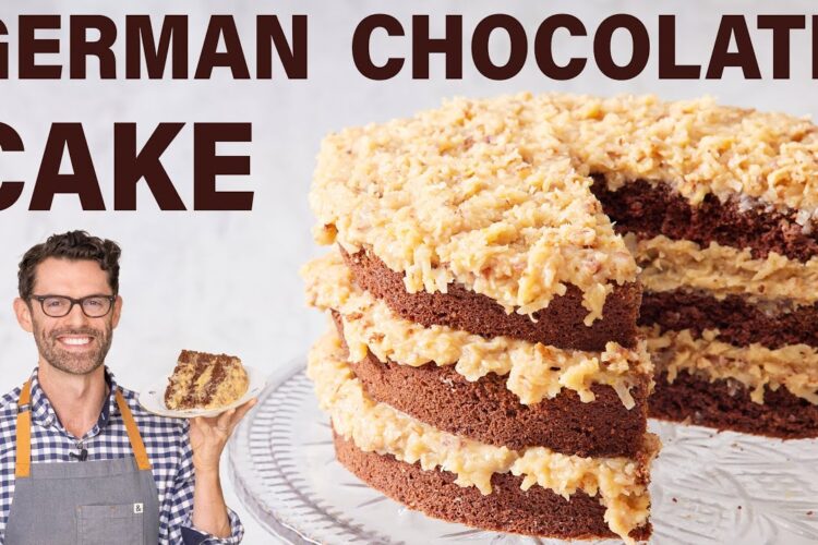 BEST German Chocolate Cake Recipe