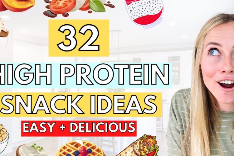 32 Quick High Protein Snack Ideas To STOP Unhealthy Binging