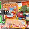 25 EMERGENCY BUDGET MEALS UNDER $10 | Quick & EASY Cheap Dinner Ideas | Julia Pacheco