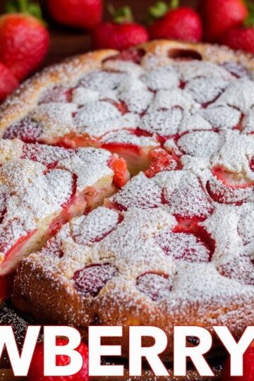 Easy Strawberry Cake Recipe with Tasty Strawberry Sauce