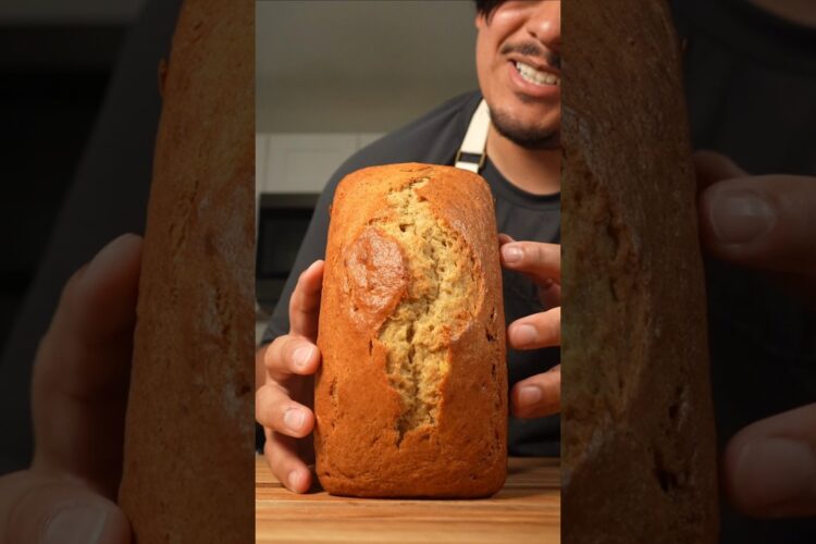 Banana bread like never before. #baking #bread