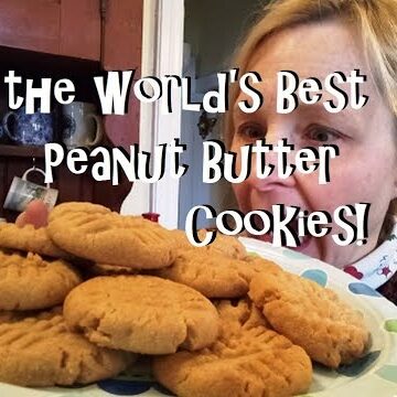 Seriously the World's Best Peanut Butter Cookie Recipe!!