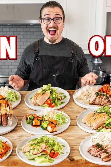 Cheap And Healthy Meals For The Week, Done In 1 Hour