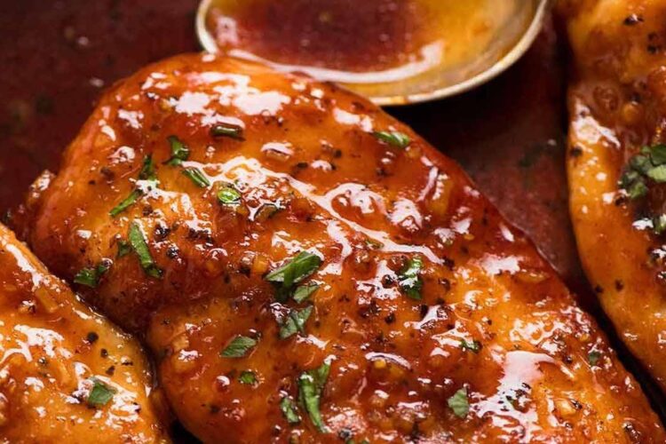 12 MINUTE Honey Garlic Chicken Breast