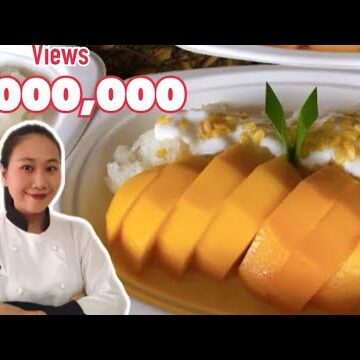 How To Make Thai Mango Sticky Rice - ThaiChef food