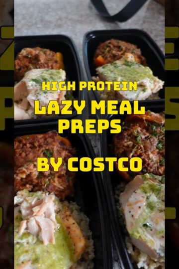 Easy Mealpreps from Costco! 🤫✅ #recipe #costco #mealprep #weightloss #gym #lifestyle #health