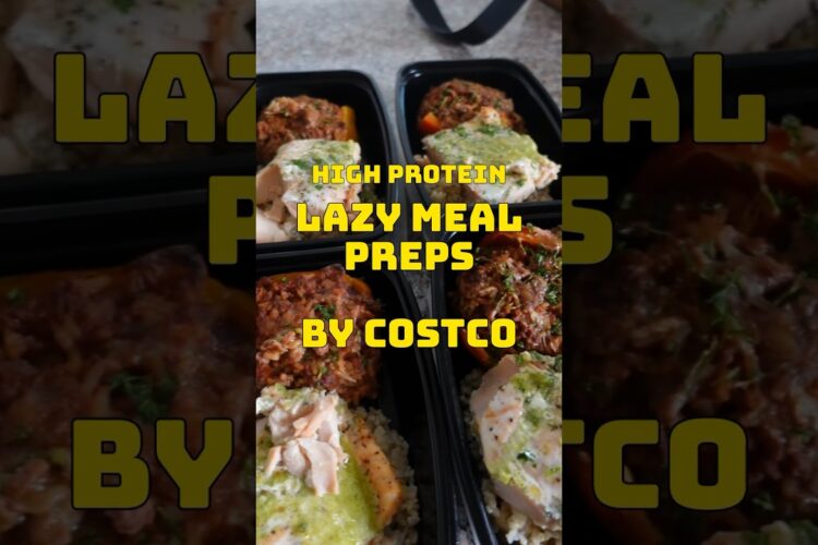 Easy Mealpreps from Costco! 🤫✅ #recipe #costco #mealprep #weightloss #gym #lifestyle #health