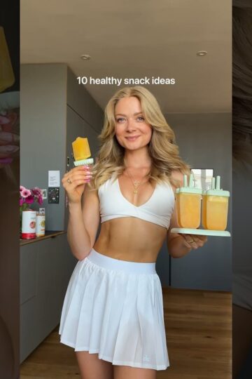 10 healthy snack ideas, I love all of them