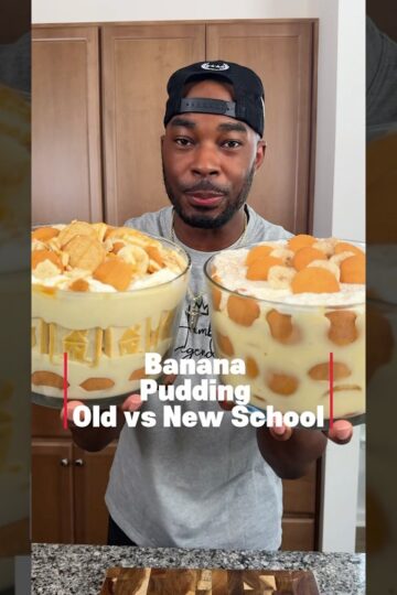 Banana Pudding Two Ways #onestopchop #bananapudding