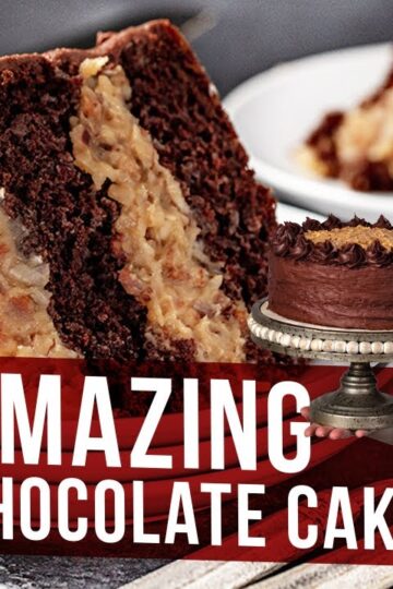 The Most Amazing German Chocolate Cake