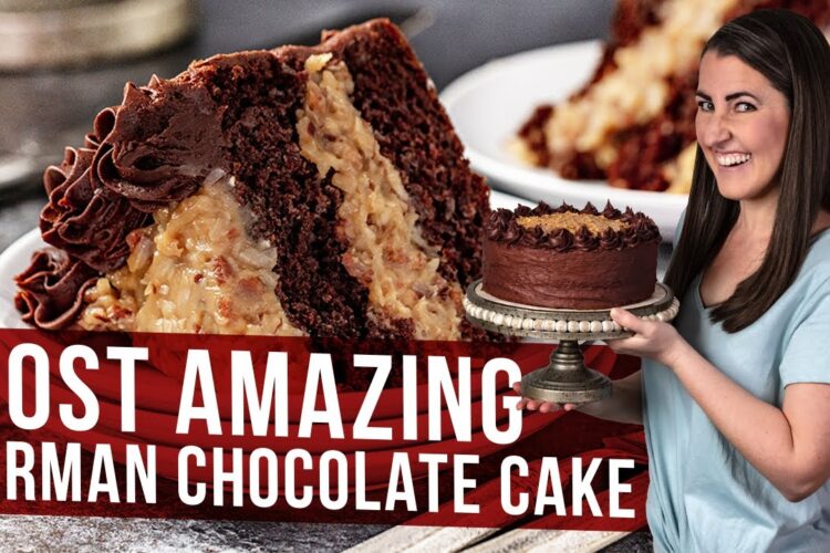 The Most Amazing German Chocolate Cake