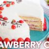 Strawberry Cake Recipe with Cream Cheese Frosting