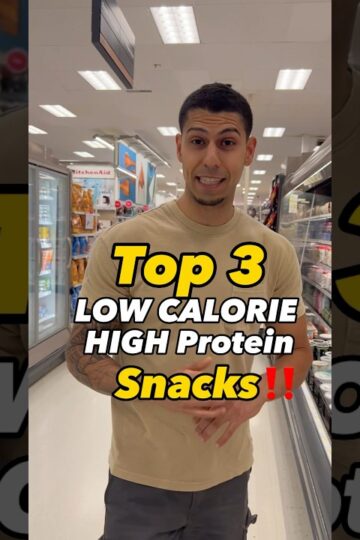 LOW CALORIE High Protein SNACKS #snacks