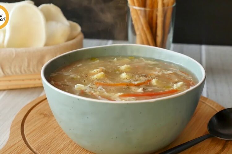 Restaurant Style Hot and Sour White Soup Recipe By Food Fusion