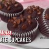 Chocolate Cupcakes Recipe | Super Moist Easy Cupcake Recipe | How to Make Chocolate Cupcakes