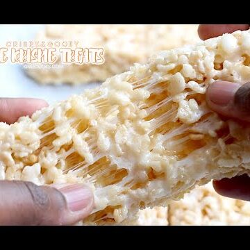 CRISPY & GOOEY RICE KRISPIE TREATS - KINGCOOKS.COM