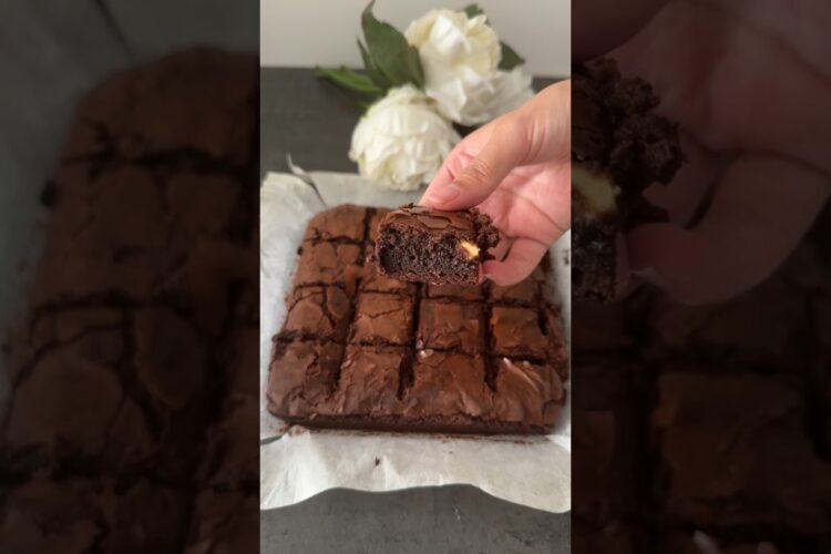 Recette du meilleur brownie ✨ #brownie #brownies #recette #recettefacile #gouter #patisserie