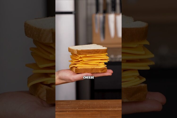 How much cheese should you use on a grilled cheese?