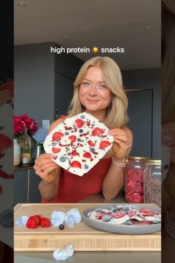 high protein SUMMER ☀️ snack ideas, which one is your fav?