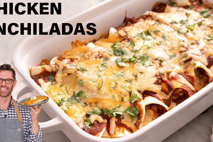 Easy Chicken Enchiladas Recipe