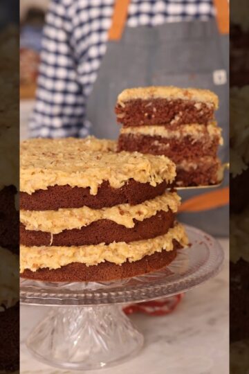 How to Make the Most Amazing German Chocolate Cake!
