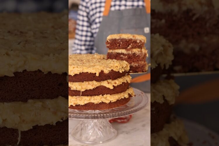 How to Make the Most Amazing German Chocolate Cake!