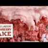 The Ultimate Strawberry Cake - 1970's Strawberry Cake - Jello is the Magic Ingredient