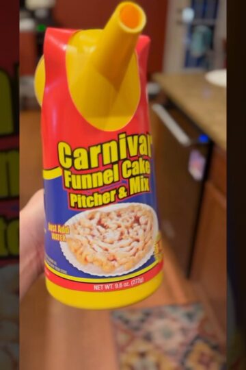 Five Below Funnel Cake!!! #summertime #fivebelow #funnelcake #yum #recipe #delicious #subscribe