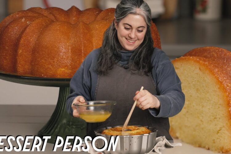 How To Make Moist & Delicious Lemon Bundt Cake with Claire Saffitz | Dessert Person