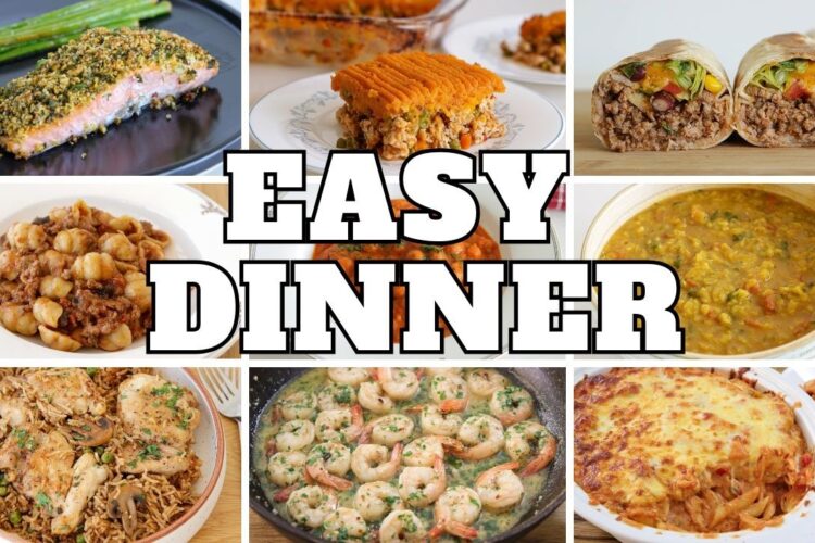 9 Easy Dinner Recipes