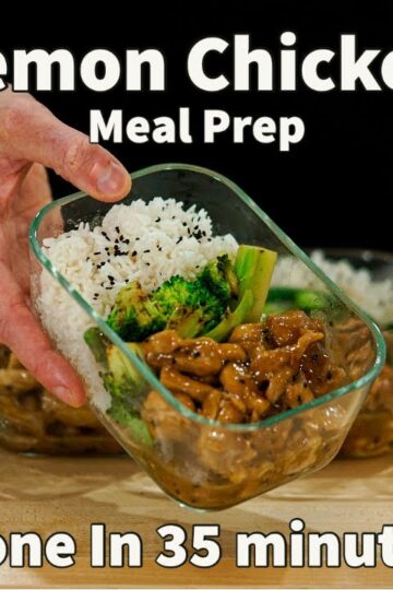 Make 5 Meals In 35 Minutes With This Lemon Chicken Meal Prep