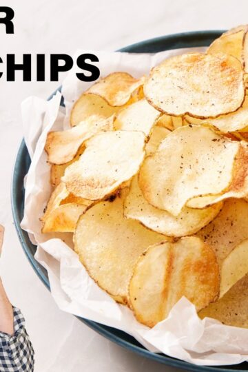 Easy Air Fryer Potato Chips