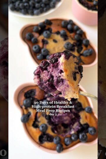 Day 3 of 30 Days of Healthy Breakfast Meal Prep Recipes😍 #highprotein #mealprep #healthyrecipes