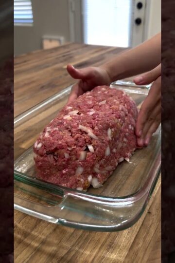 HOW TO MAKE THE BEST HOMEMADE MEATLOAF #shorts