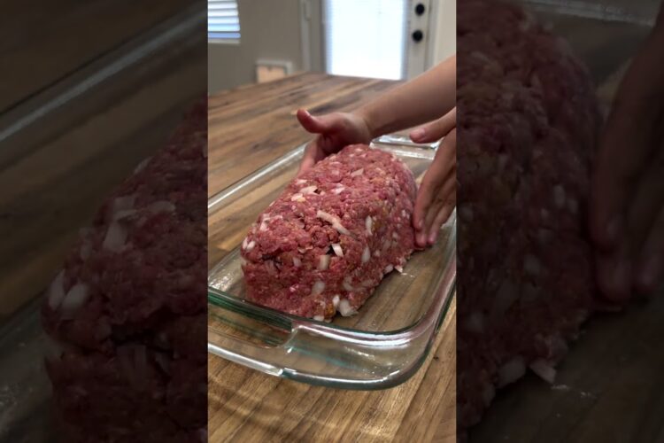 HOW TO MAKE THE BEST HOMEMADE MEATLOAF #shorts