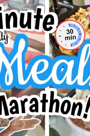 Ultimate 30-Minute Dinners Marathon! | Quick & Easy Family Dinner Recipes