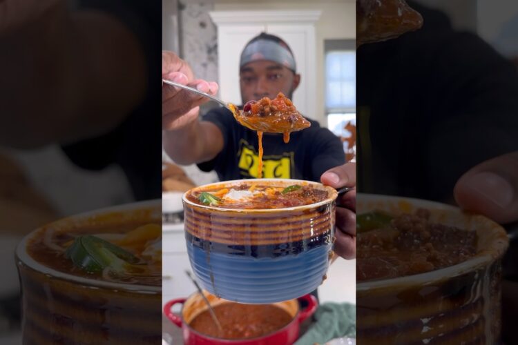 Chili Recipe | How To Make Homemade Beef Chili #onestopchop
