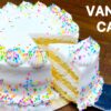 Vanilla Cake Recipe | Vanilla Cake Without Oven | Birthday Cake Recipe