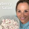 Strawberry Crack Salad | Easier version of Strawberry pretzel salad | Easy dessert for Summer