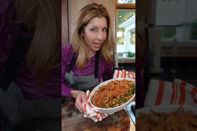 Can Sucks! Green Bean Casserole from Scratch