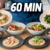 How I Cook 20 Healthy Meals in 1 HOUR